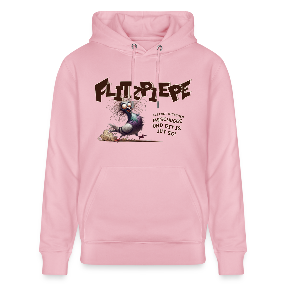 BERLINER FLITZPIEPE - Unisex Bio-Hoodie - Hellrosa