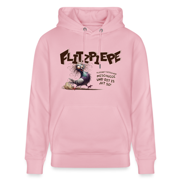 BERLINER FLITZPIEPE - Unisex Bio-Hoodie - Hellrosa