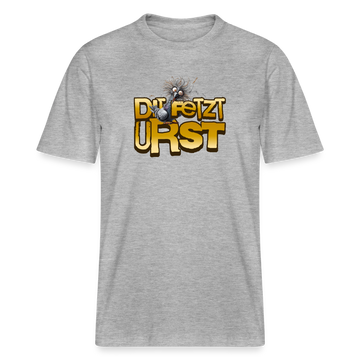 DIT FETZT URST - Relaxed Fit Unisex Bio-T-Shirt - Grau meliert