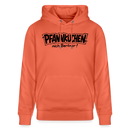 Berliner Spruch-PFANNKUCHEN, nich Berliner!-Unisex Bio-Hoodie - Hellrot