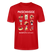 Berliner Verrücktheit-MESCHUGGE-Unisex T-Shirt BIO - Rot