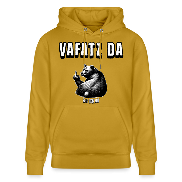 VAFATZ DA-Unisex Bio-Hoodie - Ocker