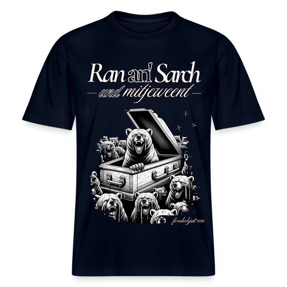 Ran an Sarch-Relaxed Fit Unisex Bio-T-Shirt II - Navy