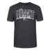 Berlin Shirt mit Schnauze-NÜSCHT MUSS ICK-Unisex T-Shirt Bio - Dunkles Graublau