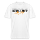 NETT KANN ICK OOCH - Relaxed Fit Unisex Bio-T-Shirt - Weiß