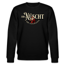JIBT NÜSCHT IHR FLITZPIEPEN- Unisex Bio-Sweatshirt - Schwarz