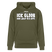 ICK GLOOB MIR LAUST DER AFFE-Unisex Bio-Hoodie - Khaki Grün