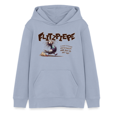 BERLINER FLITZPIEPE-Teenager Bio-Hoodie - Lavendel-Violett