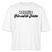 Das Berlin Statement 'Ick hab mir hier ma umjekiekt, WIR SIND DIE GEILSTEN-Frauen Boxy Bio-T-Shirt - Weiß