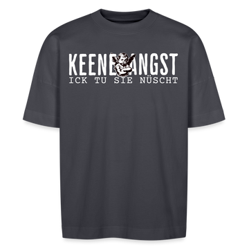 ICK TU SIE NÜSCHT - Unisex Oversize Bio-T-Shirt - Indigoblau