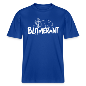BLÜMERANT-RELAXED FIT Unisex Organic T-Shirt mit echt Berliner Schnauze - Dunkelblau