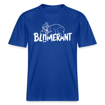 BLÜMERANT-RELAXED FIT Unisex Organic T-Shirt mit echt Berliner Schnauze - Dunkelblau