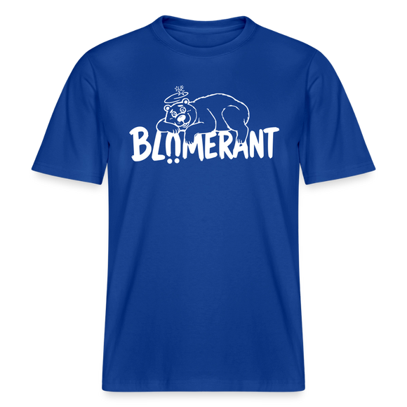 BLÜMERANT-RELAXED FIT Unisex Organic T-Shirt mit echt Berliner Schnauze - Dunkelblau