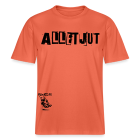 ALLET JUT-Relaxed Fit Unisex Bio-T-Shirt - Hellrot