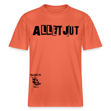 ALLET JUT-Relaxed Fit Unisex Bio-T-Shirt - Hellrot