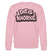 DIT IS KNORKE-Unisex Bio-Sweatshirt mit echt Berliner Schnauze - Hellrosa