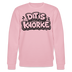 DIT IS KNORKE-Unisex Bio-Sweatshirt mit echt Berliner Schnauze - Hellrosa