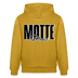 MOTTE UND MAUSI-Unisex Bio-Hoodie - Ocker