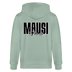 MAUSI UND MOTTE-Unisex Bio-Kapuzenjacke - Helles Graugrün