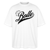 ICK FREU MA WIE BOLLE-Oversized Unisex Bio T-Shirt - Weiß