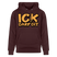 ICK DARF DIT - Bio-Hoodie - Maroon