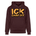 ICK DARF DIT - Bio-Hoodie - Maroon