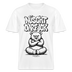 Berlin Shirt mit Illustration-NÜSCHT DARF ICK-RELAXED FIT Unisex Organic T-Shirt - Weiß