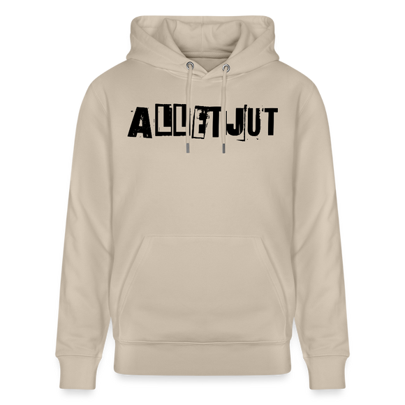 ALLET JUT-Unisex Bio-Hoodie - Beige