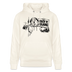 Berliner Spruch- MACH 'N ABJANG -Unisex Bio-Hoodie - Naturweiß 