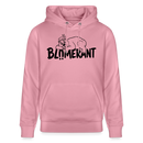 BLÜMERANT-Unisex Bio-Hoodie mit echt Berliner Schnauze - Lila Traum