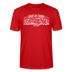Berliner Spruch-FISIMATENTEN-Unisex Bio T-Shirt - Rot
