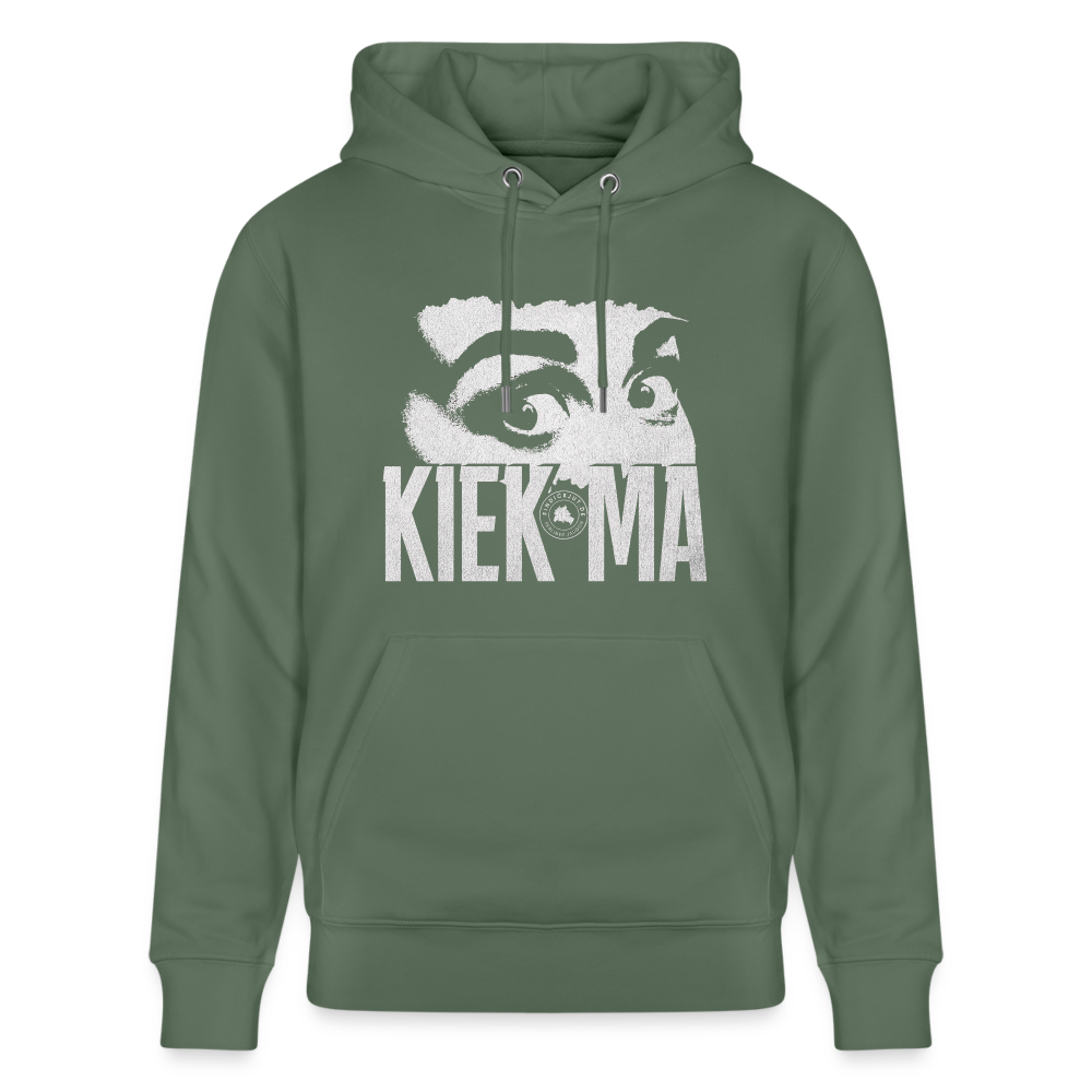 KIEK MA - Unisex Bio-Hoodie CRUISER - Tanngrün