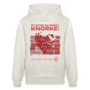 SEI KNORKE - Unisex Bio-Hoodie - Beige meliert