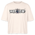WAT IS'N?-Frauen Boxy Bio-T-Shirt - Weißgrau