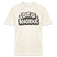 Berliner Spruch „DIT IS KNORKE“ – typografisches Statement-Design in schwarzem Outline-Comic-Style-auf lockerem unisex T-Shirt-100% Bio Baumwolle-naturweiss