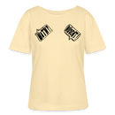 WATN? NÜSCHT!-Rundhals Frauen Bio-T-Shirt - Creme