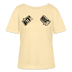 WATN? NÜSCHT!-Rundhals Frauen Bio-T-Shirt - Creme