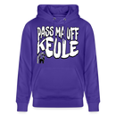 PASS MA UFF KEULE-Unisex Bio-Hoodie II - Purple Love 