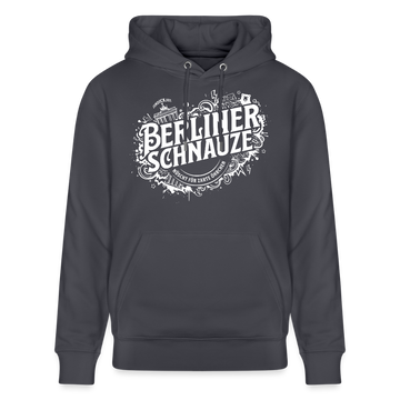 BERLIN SCHNAUZE als Souvenir-Unisex Bio-Hoodie - Indigoblau