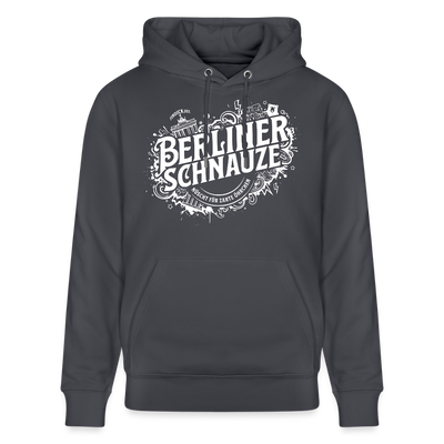 BERLIN SCHNAUZE als Souvenir-Unisex Bio-Hoodie - Indigoblau