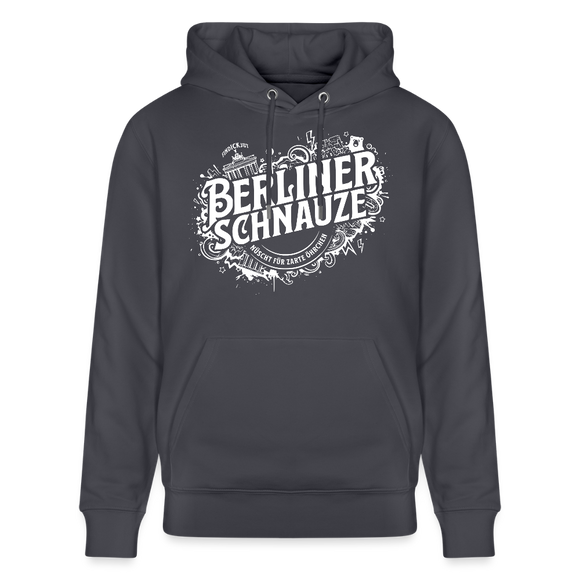 BERLIN SCHNAUZE als Souvenir-Unisex Bio-Hoodie - Indigoblau