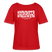 Berliner Spruch-KANNSTE KNICKEN-Rundhals Frauen Bio-T-Shirt - Rot