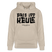 Berliner Spruch-PASS UFF KEULE-Unisex Bio-Hoodie mit Berliner Schnauze - Beige