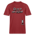 ICK BIN DA-Relaxed Fit Unisex Bio-T-Shirt - Erdrot