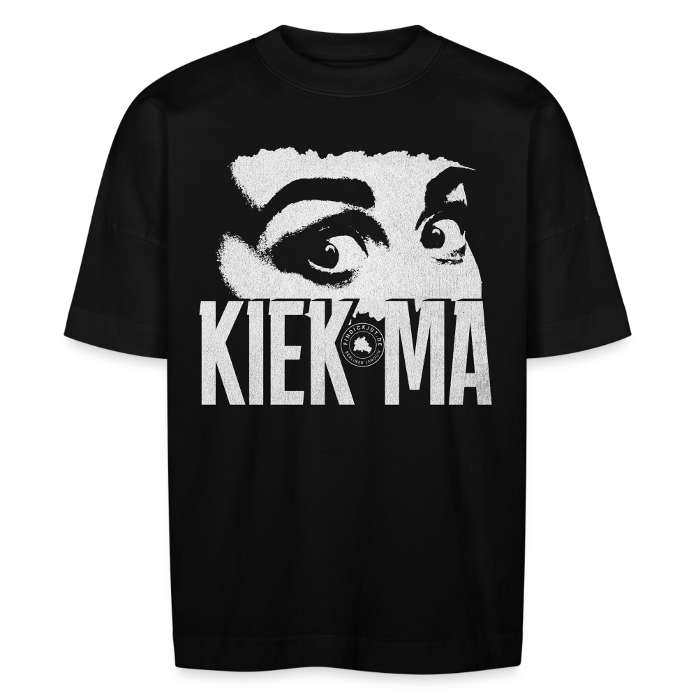 KIEK MA - Unisex Oversize Bio-T-Shirt - Schwarz