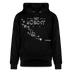 Weihnachten in Berlin 25-JIBT NÜSCHT-Unisex Bio-Hoodie - Schwarz
