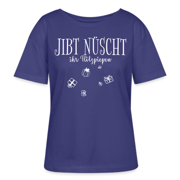 JIBT NÜSCHT IHR FLITZPIEPEN-Rundhals Frauen Bio-T-Shirt - Dämmerung