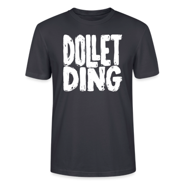 Berlin Shirt-DOLLET DING-Unisex T-Shirt - Dunkles Graublau