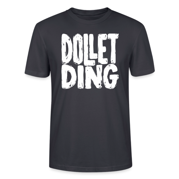 Berlin Shirt-DOLLET DING-Unisex T-Shirt - Dunkles Graublau