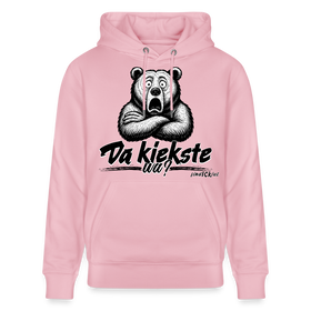 Da kiekste, wa?-Unisex Bio-Hoodie - Hellrosa